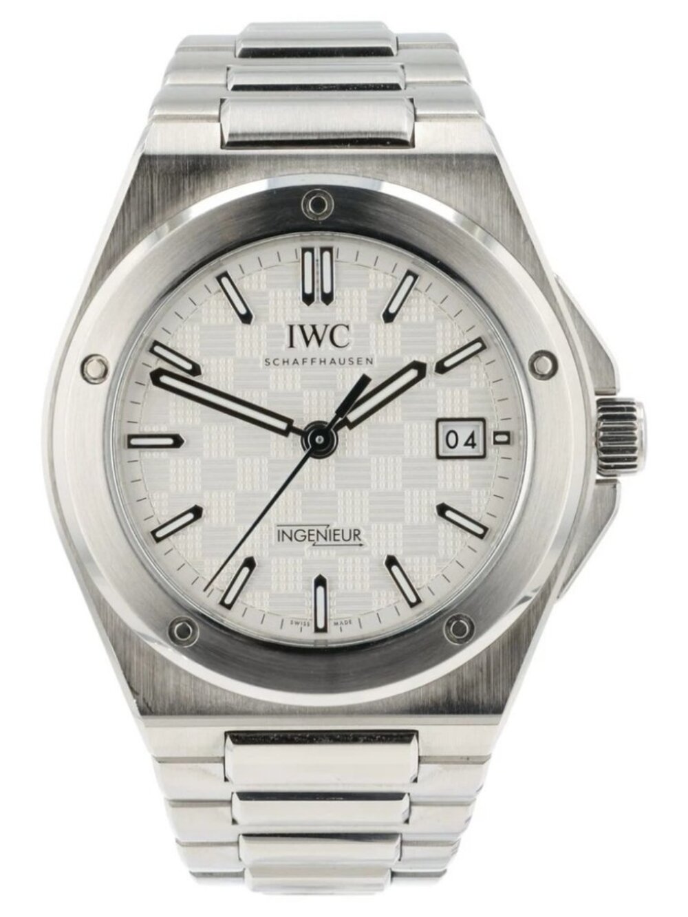 IWC Ingenieur White Dial Stainless Steel 40mm Automatic Men’s Watch IW328902